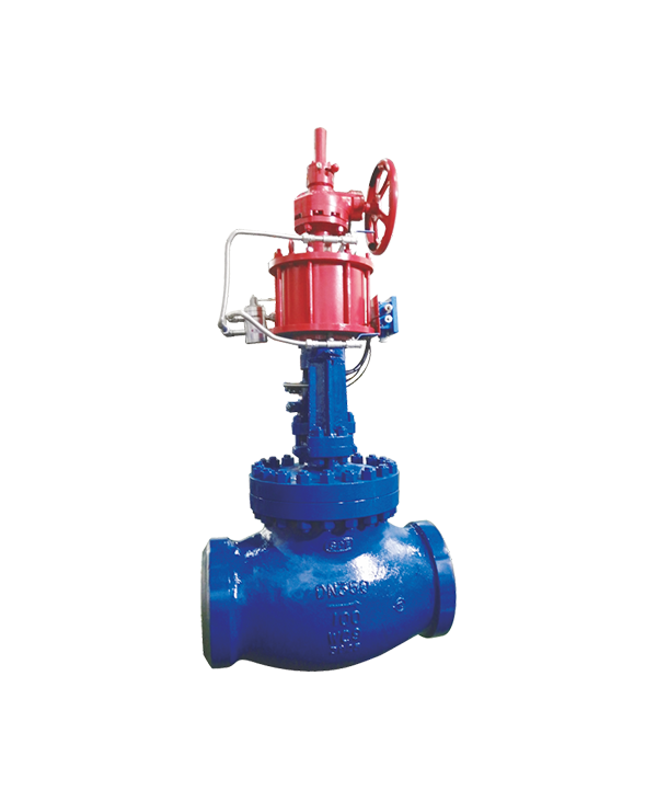 Pneumatic quick closing shut-off valve