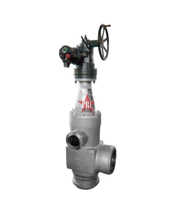Electric high inlet valve