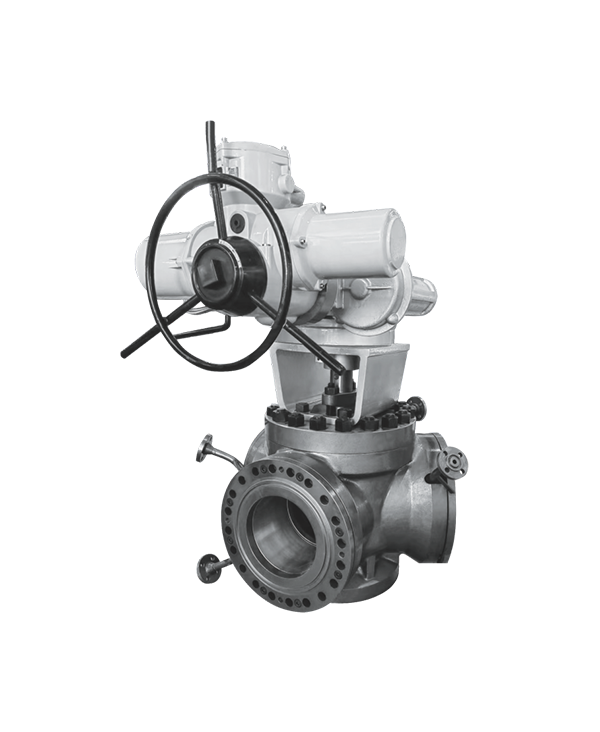 Electric three-way ball valve