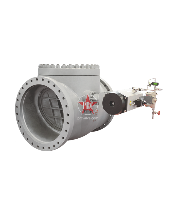 High exhaust check valve