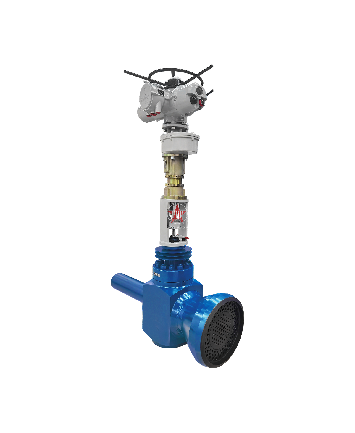 Flushing Throttle Globe Valve